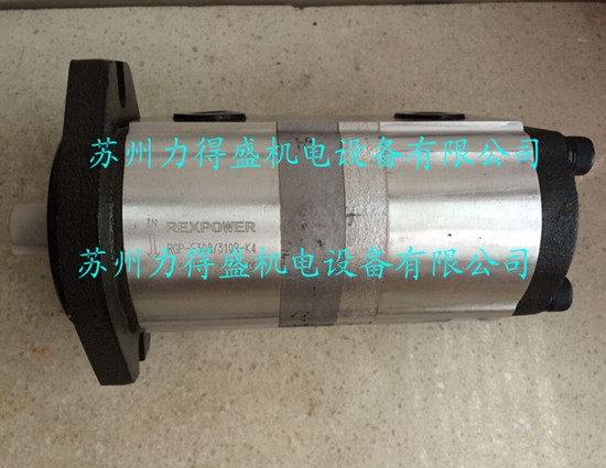 台湾REXPOWER双联齿轮泵RGP-F308/310R